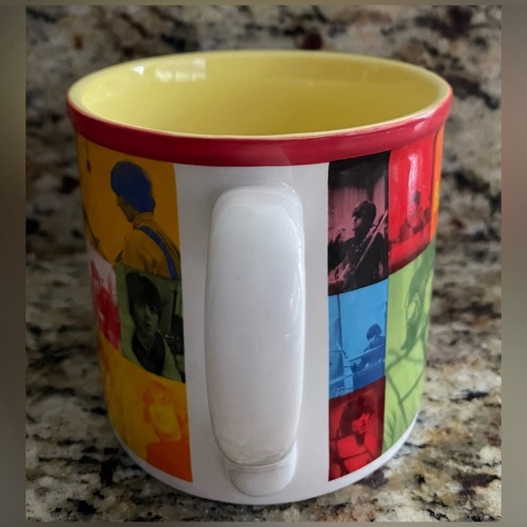 The Beatles 2001 Retro Multi-Color Ceramic Coffee Mug - Picture 3 of 7